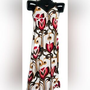 Stylish Multicolor Women's Maxi Dress
